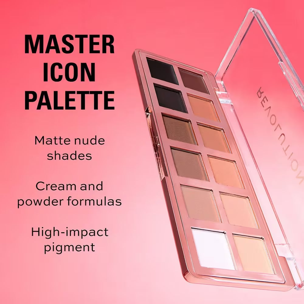Revolution The Master Icon Eyeshadow Palette