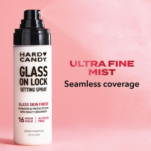 HARD♡CANDY GLASS ON LOCK Setting Spray