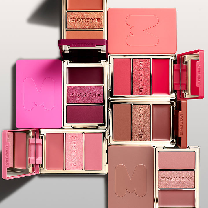 MORPHE Cheek Thrills Multi-Finish Face Trio
