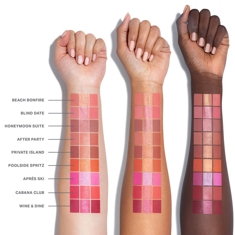 MORPHE Cheek Thrills Multi-Finish Face Trio