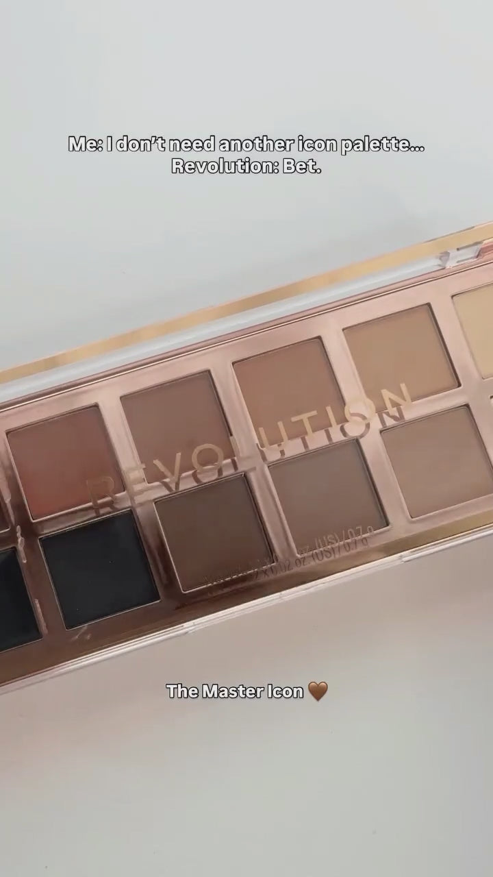Revolution The Master Icon Eyeshadow Palette