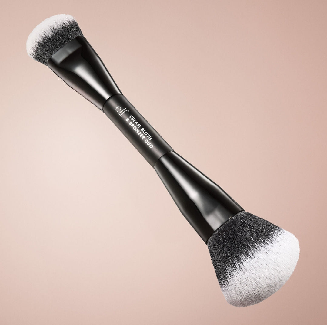 e.l.f  
Cream Blush & Bronzer Duo Brush