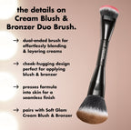 e.l.f  
Cream Blush & Bronzer Duo Brush
