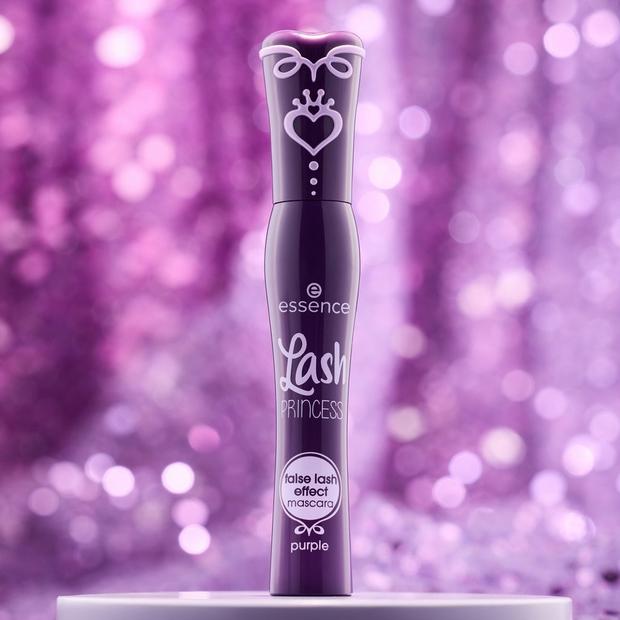 essence Lash PRINCESS false lash effect mascara purple
